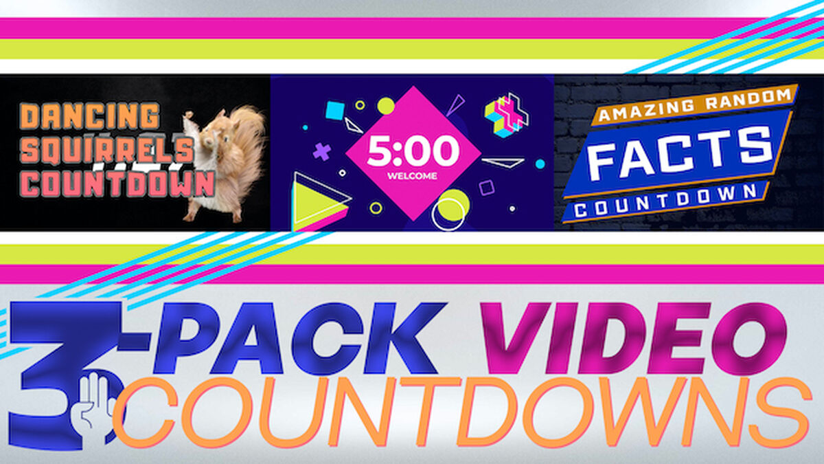 3-Pack Countdown Video Bundle image number null